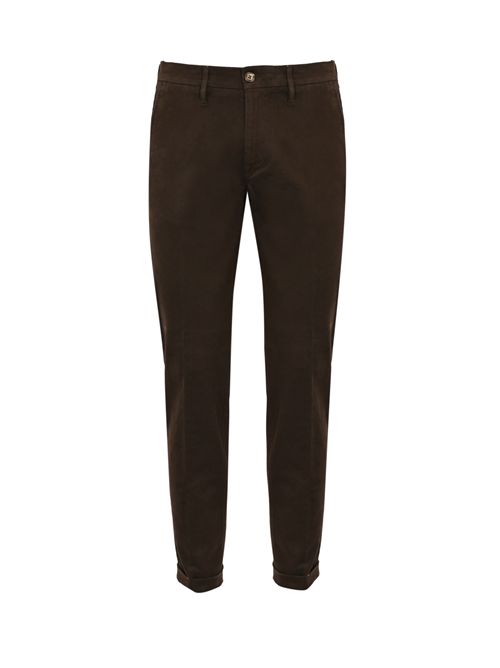 Pantalone Mucha chinos in cotone Marrone RE-HASH | P249 20764900
